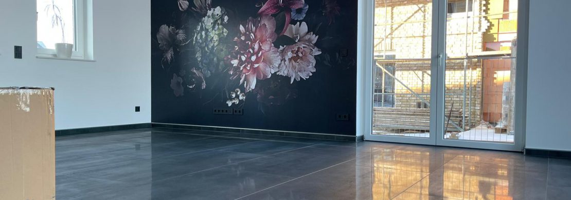 Großformat Fliesen, Komplettes Erdgeschoss mit Marazzi 150*75cm Fliesen…